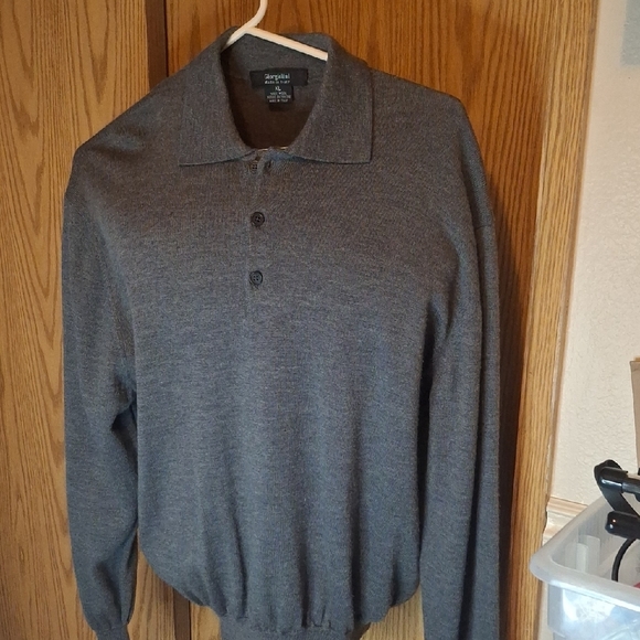 Giorgiolini Other - Beautiful Giorgiolini Charcol Men's Gray Sweater